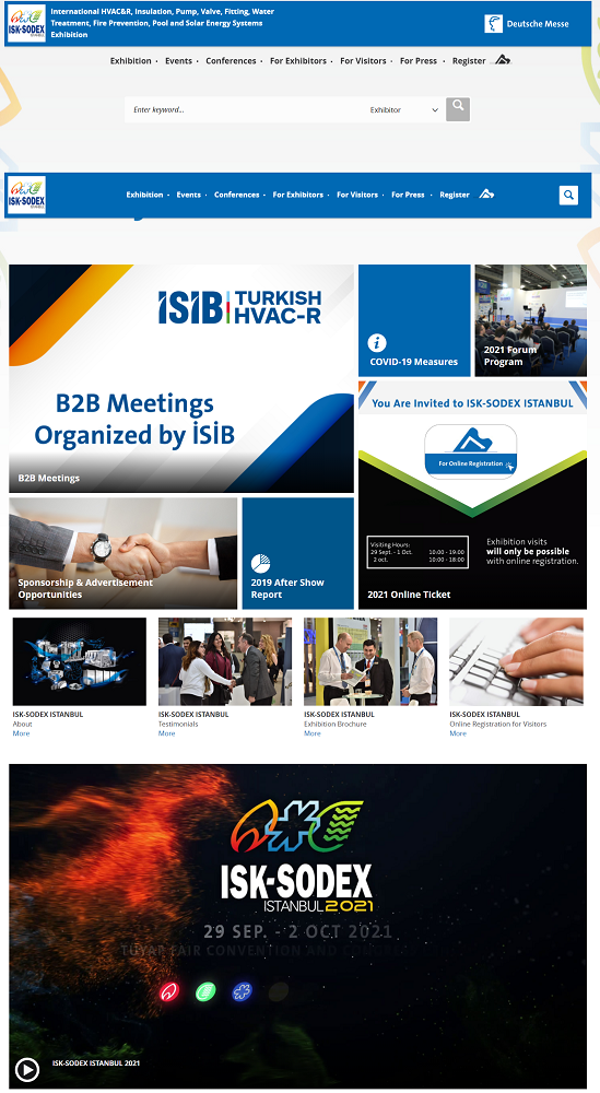 ISK-SODEX Istanbul 2021